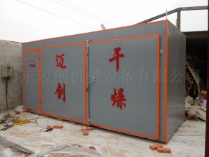 木材烘干箱安裝現(xiàn)場